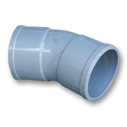 Afvoer PVC Bocht 22,5° 40mm