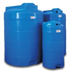 Elbi Vat LDPE blauw 1000ltr type CV vertikaal