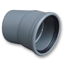 Afvoer PVC Manchet Bocht 22,5° mof/spie 110mm