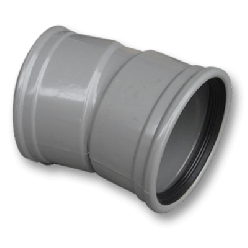 Afvoer PVC - Manchet Bocht 15° 400mm