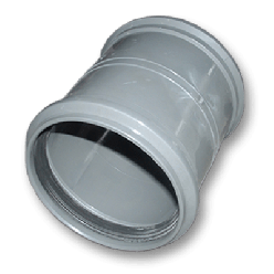 Afvoer PVC - Manchet Steekmof met stootrand 200mm