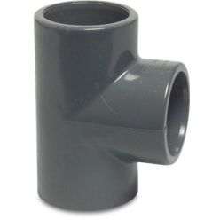 Druk PVC T-stuk 90° 20mm met KIWA keur