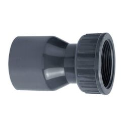 Druk PVC VDL 2/3 koppeling inwendig lijmmof x binnendraad 75mm x 3"