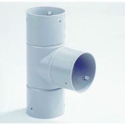 T-stuk 3 x klikmof 50 mm