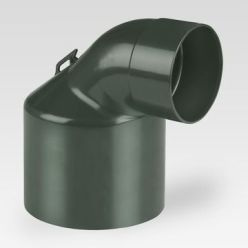 Eindstuk 2 x mof 90° H=100