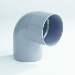 Afvoer PVC Bocht 90° mof/spie 40mm
