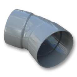 Afvoer PVC Bocht 45° 110mm