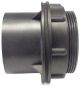 Doorvoer geschroefd 40mm inwendig met lijmmof