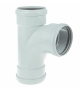 Afvoer PVC - Manchet T-stuk 90° 125mm