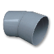 Afvoer PVC Bocht 22,5° mof/spie 160mm