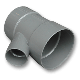 Afvoer PVC T-stuk 45° verloop 110mm x 75mm