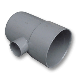 Afvoer PVC - T-stuk 90° verloop mof/spie 50 x 40mm