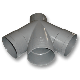 Afvoer PVC Dubbel T-stuk 45° 110mm