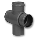 Afvoer PVC - Manchet Dubbel T-stuk 90° 200mm