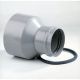 Afvoer PVC Overgangsstuk - Grès centrisch 110mm x 180mm
