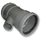 Afvoer PVC - Manchet T-stuk 45° Verloop x lijmmof 110 x 40mm