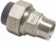Overganskoppeling PVC/RVS buitendraad 40 mm x 1 1/4
