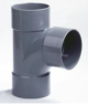 Afvoer PVC T-stuk 90° mof/spie 40mm