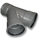 Afvoer PVC - Manchet T-stuk 45° 200mm