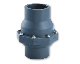 Druk PVC Terugslagklep zonder veer 50mm