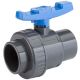 PVC/EPDM kogelkraan d.110mm 1xW PN10