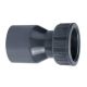 Druk PVC VDL 2/3 koppeling inwendig lijmmof x binnendraad 90mm x 3