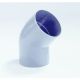 Afvoer PVC Bocht 45° mof/spie 100mm